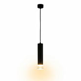 PENDANT LAMP M04 ALU+ACRYLIC GU10 SAND BK (TEKLED)