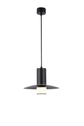 PENDANT LAMP M13A ALU+ACRYLIC GU10 SAND BK (TEKLED)