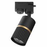 TRACK LIGHT M09T ALU GU10 SAND BK+GD (TEKLED)
