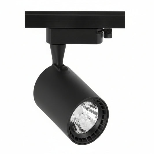 LED D70 CYLINDER 10W BLACK TRACKLIGHT (TEKLED)