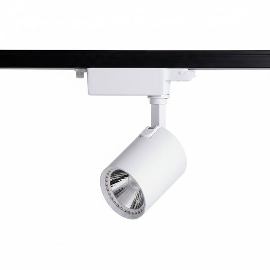LED D70 CYLINDER 10W WHITE TRACKLIGHT (TEKLED)