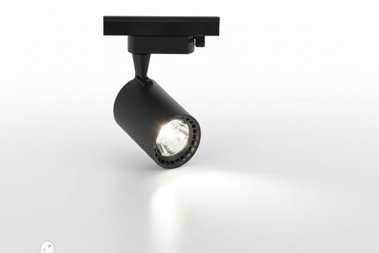 LED D88 CYLINDER 20W BLACK TRACKLIGHT (TEKLED)