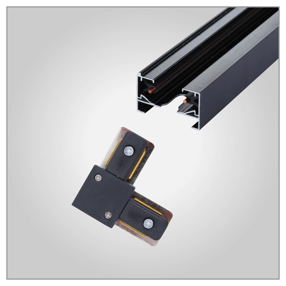 Connector for Track for 2 Conductor Tracklight adaptors