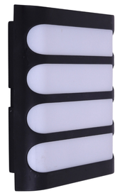 Raccoon Plastic BlackLED Outdoor Wall Light 24W Cool white (TEKLED)