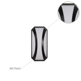 CURVED PLASTIC BLACK MODERN LED OUTDOOR