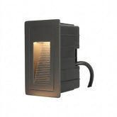 LED Outdoor Wall Light D705SS Black 5W 3000K IP54 (TEKLED)