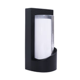 MODERN LED OUTDOOR WALL LIGHT BLACK 7W 4000K (TEKLED)