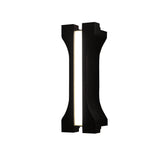 MODERN LED HOURGLASS UP DOWN OUTDOOR WALL LIGHT