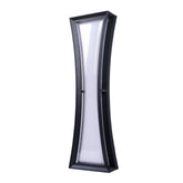 HOURGLASS LED WALL LIGHT BLACK 36W 3000K LARGE