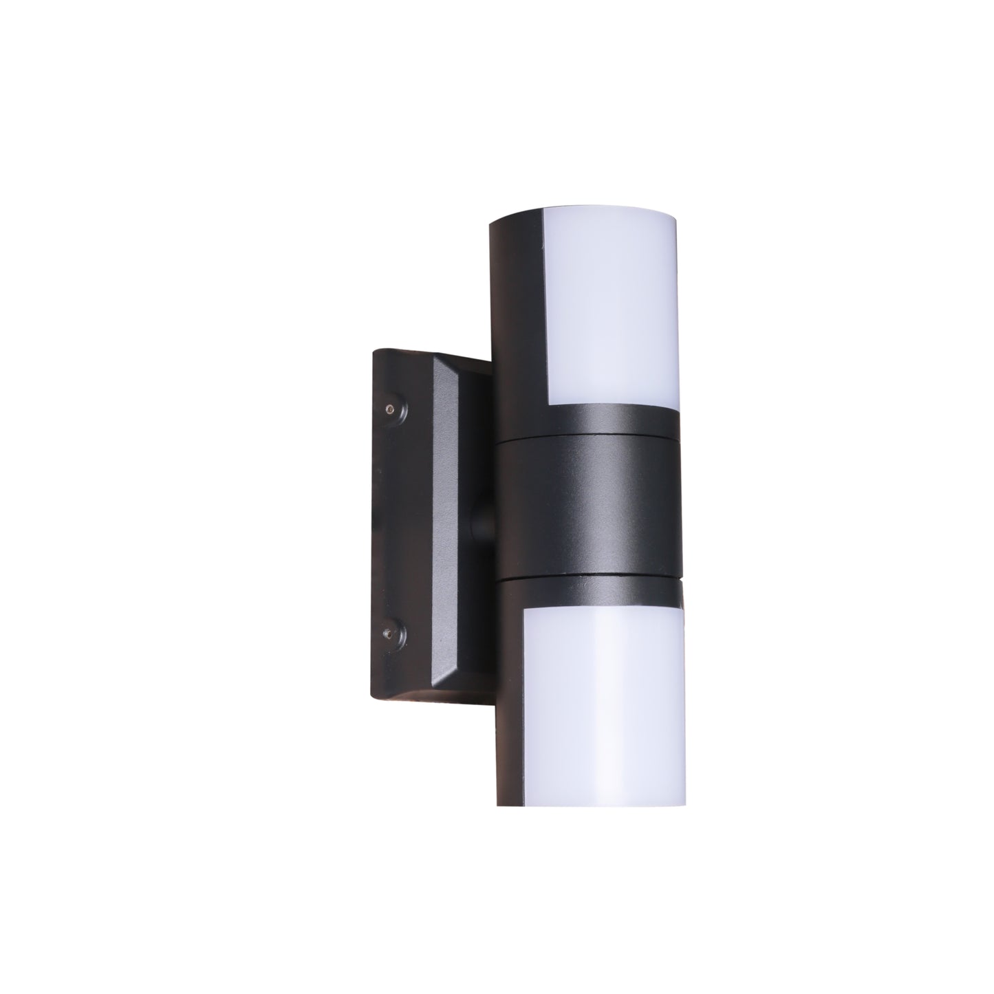 LED OUTDOOR WALL LIGHT BLACK 6WX2 3000K (TEKLED)