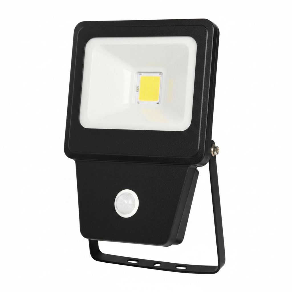 Floodlight LED COB SENSOR 50W BLACK 6000K (Tekled)
