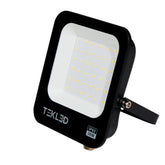 FLOODLIGHT LED 30W 6000K BLACK IP65(TEKLED)