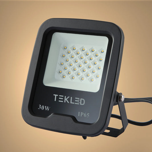 LED Floodlight SMD3030 30W Cool White 4000K IP65