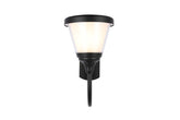 WALL LIGHT ZC-BD2106-1B E27 BLACK IP65 240XH450MM (TEKLED)