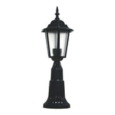 Luminaire ROMA PLASTIC S BLACK on the counter, round (TT-KZ)
