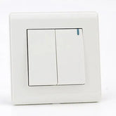 PRIME WHITE 2 GANG Two way switch (TS)