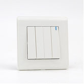 PRIME WHITE 4 GANG One Way Switch (TS)