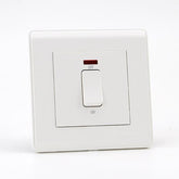 PRIME WHITE 20A DP 1 GANG Switch (TS)