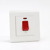 PRIME WHITE 45A DP 1 GANG Switch (TS)