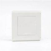 PRIME WHITE 1 GANG BLANK PLATE, Single (TS)