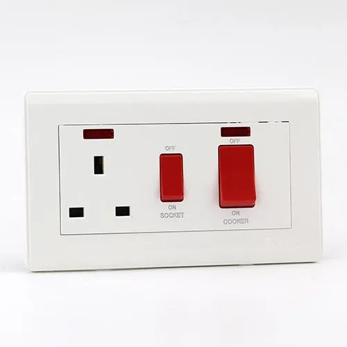 PRIME WH 45A COOKER PLATE Neon Socket (TS)