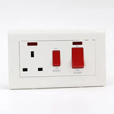PRIME WH 45A COOKER PLATE Neon Socket (TS)