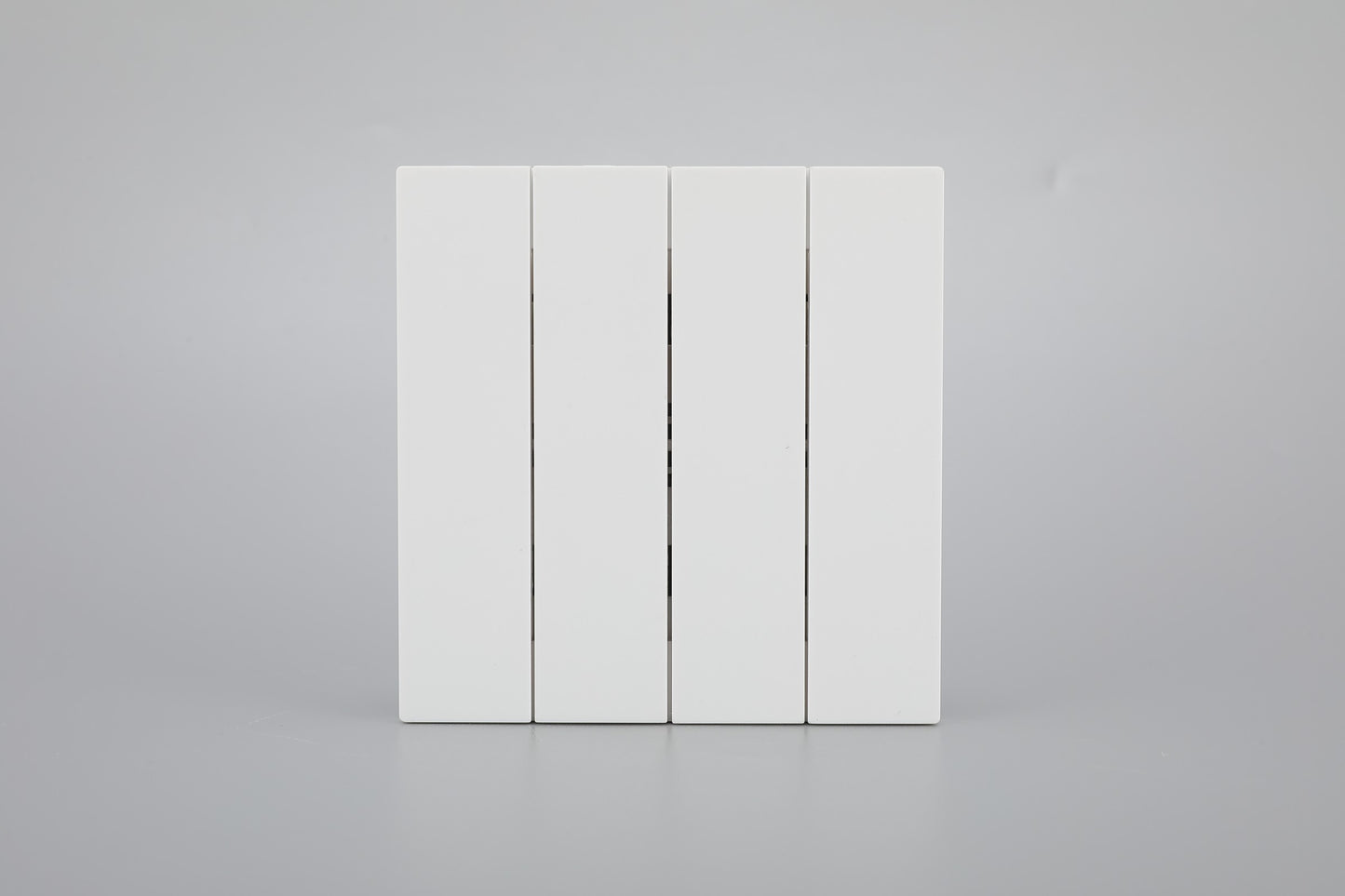4 GANG 2 WAY PLATE SWITCH S60-008 MATT PC NATURAL WHITE(TEKLED ELECTRIC)