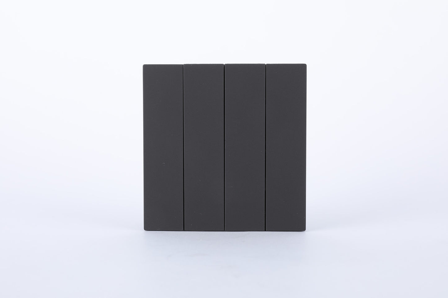 4 GANG 2 WAY PLATE SWITCH S60-008 BABY FACE BLACK(TEKLED ELECTRIC)