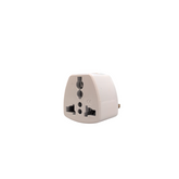 ADAPTER EU SOCKET 3IN1 BLACK-WHITE 250V 10A(TEKLED)