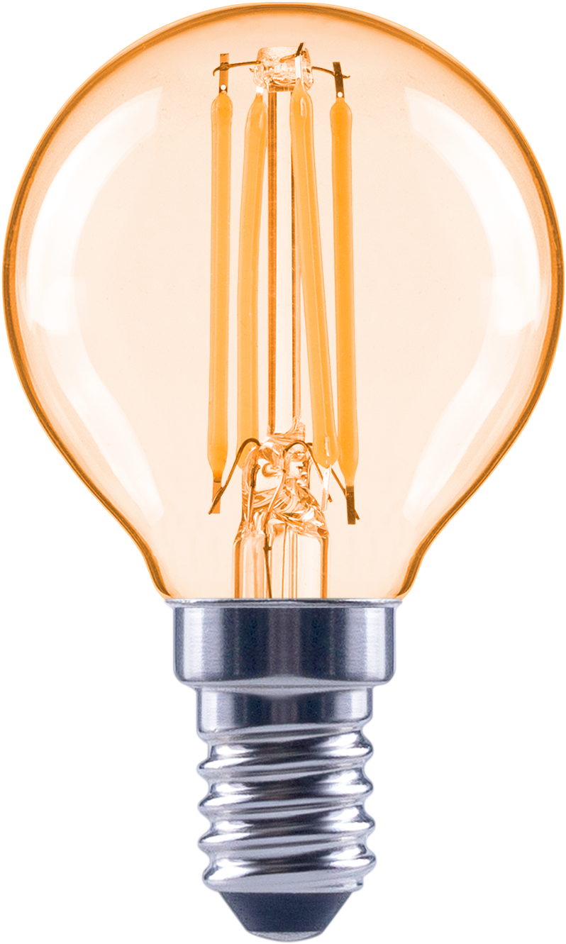 BULB LED P45 4W E14 2400K 410LM 85-265V AMBER(TEKLED)