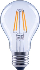 BULB LED dimmable A60 6.5W E27 2700K 806LM 220/240V CLEAR(TEKLED)