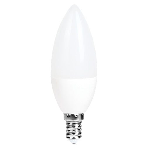 BULB LED C37 6W NEW 520LM E27 3000K 175-265V(ECOL)