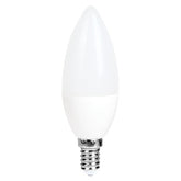 BULB LED C37 6W NEW 520LM E27 3000K 175-265V(ECOL)