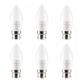 CANDLE BULB C37 DIMM B22 6W NEW 2700K UK