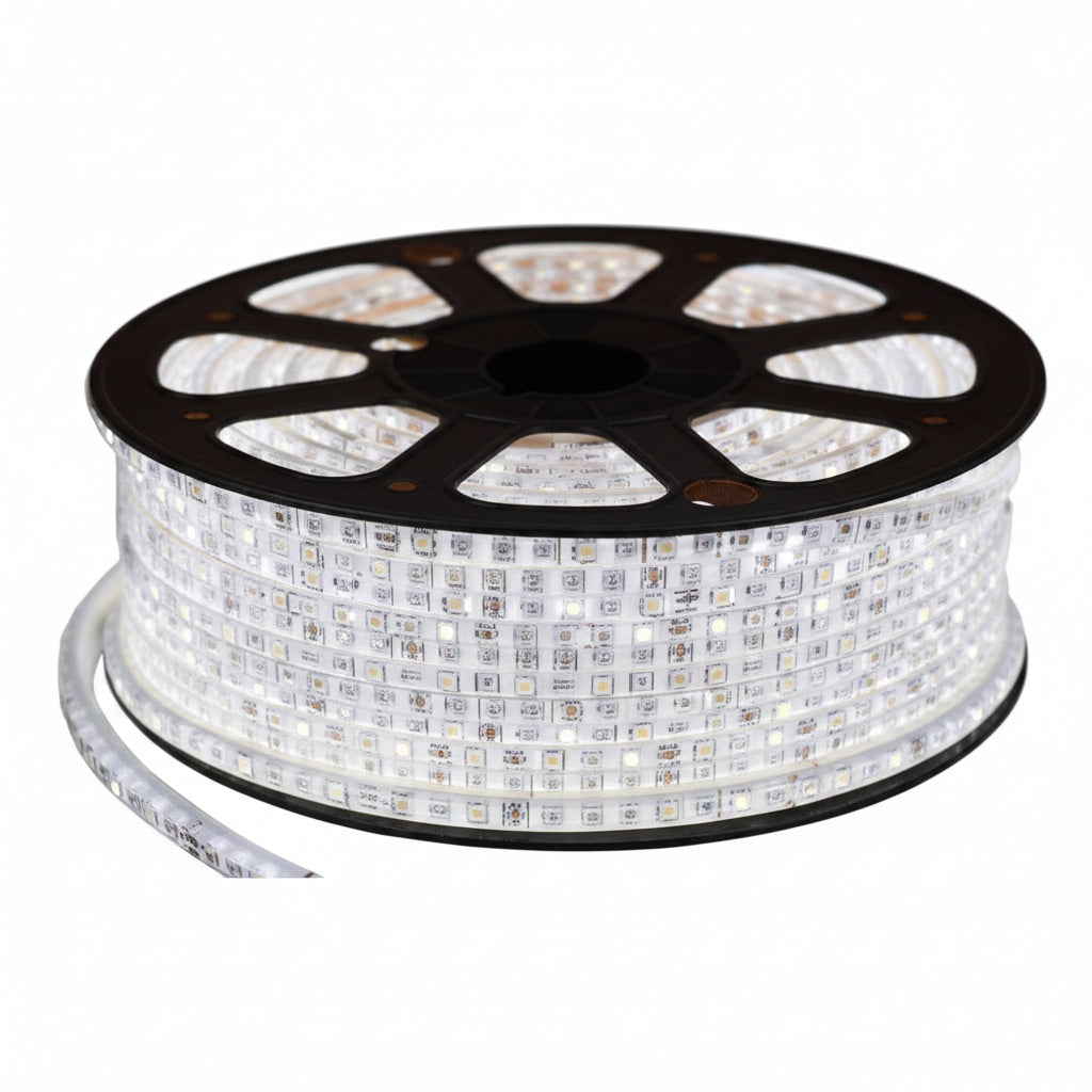 LED STRIP 5050/60 220V 6.5W PER METER IP65 (TT)