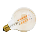 BULB LED G95 6W E27 2400K 680LM 85-265V AMBER(TEKLED)