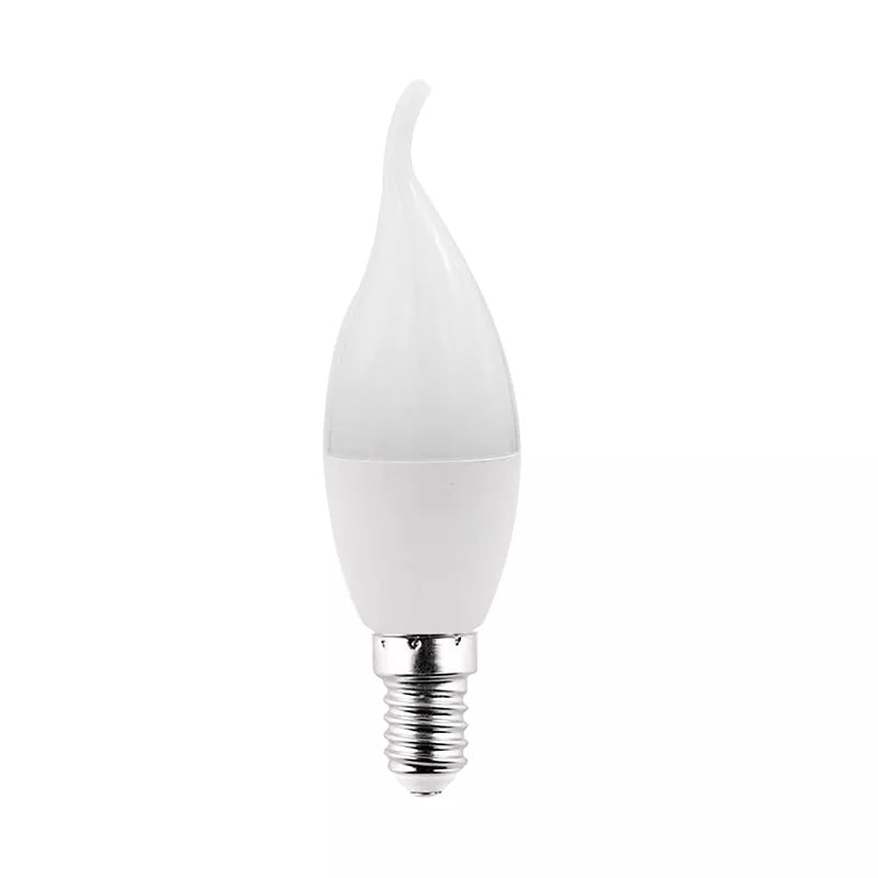 BULB LED CANDLE C37 6W NEW 470LM E14 6400K (ECOL)