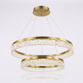Gold LED Pendant Light D600+D400 M8053-2 3CCT (TEKLED)