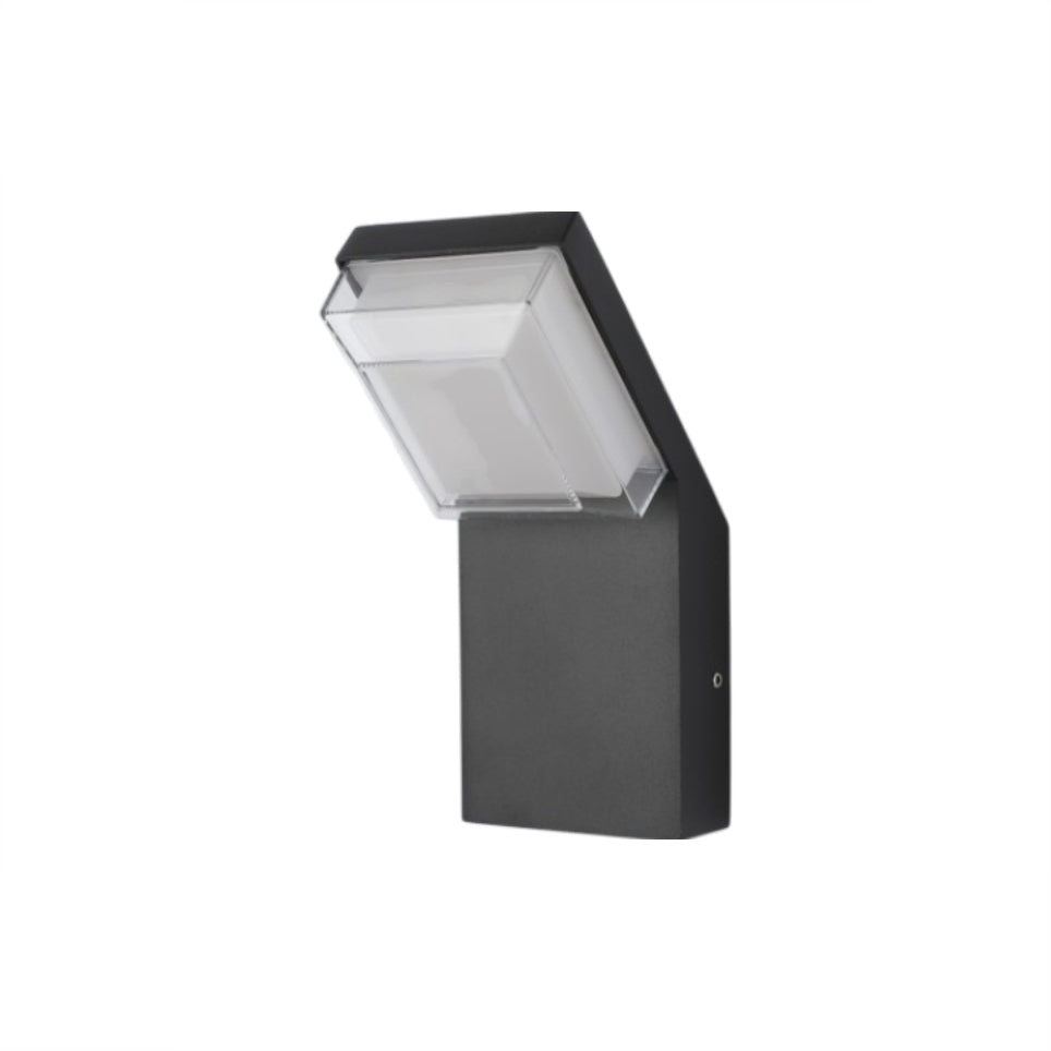 LED Outdoor Wall Light 800G-P Black 12W 3CCT IP54 (TEKLED)