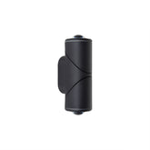 Rotatable Cylinders 2 way OutdoorLED Wall Light 2x5w Black