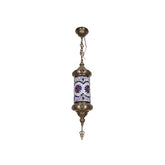 Exotic M-601 E14 Mosaic Cylinder Pendant Light