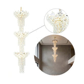 A LAMP BODY M2123 45XE14 GOLD D500XH1900MM(TEKLED)