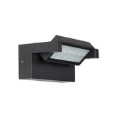 Black LED Outdoor Wall Light W1472 18W 3000K IP65 (TEKLED)
