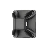 LED Outdoor Wall Light 481F Black 4x2W 3000K IP54 (TEKLED)