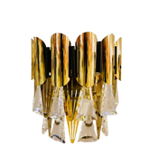 Wall Light 8654B W300XH300MM 1XE14 GOLD (TEKAVIZE)