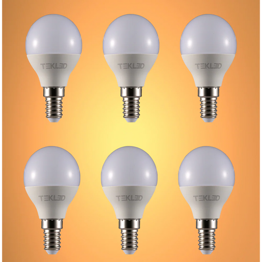Canes LED Golf Ball Bulb P45 Dimmable E14 Small Edison Screw 6W 6-pack