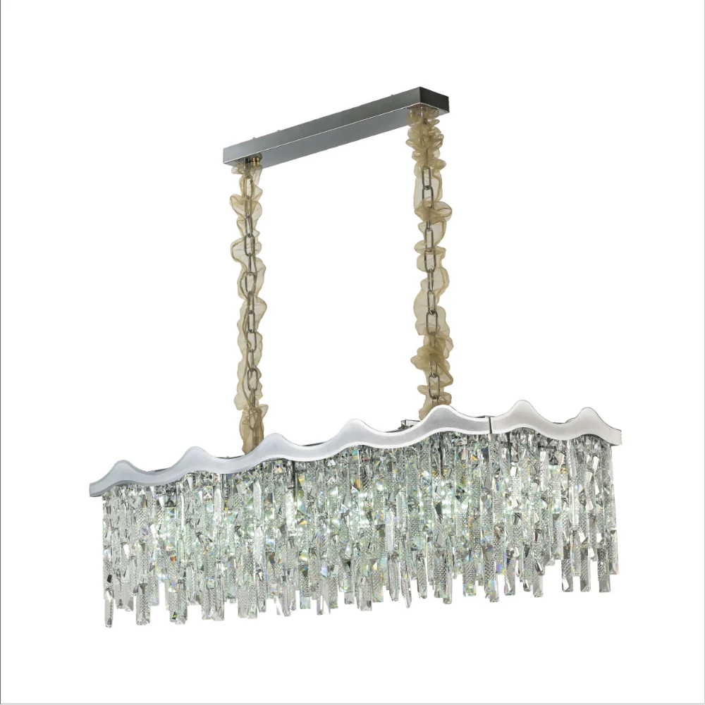Crown Crystal Chandelier Ceiling Light