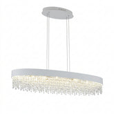 CRYSTAL CHANDELIER LIGHT Q3606 3CCT WHITE L1200XW200MM (TEKLED)