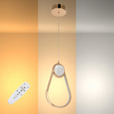 Main image of Farrah Moon Pearl LED Pendant Light Gold 159-18117