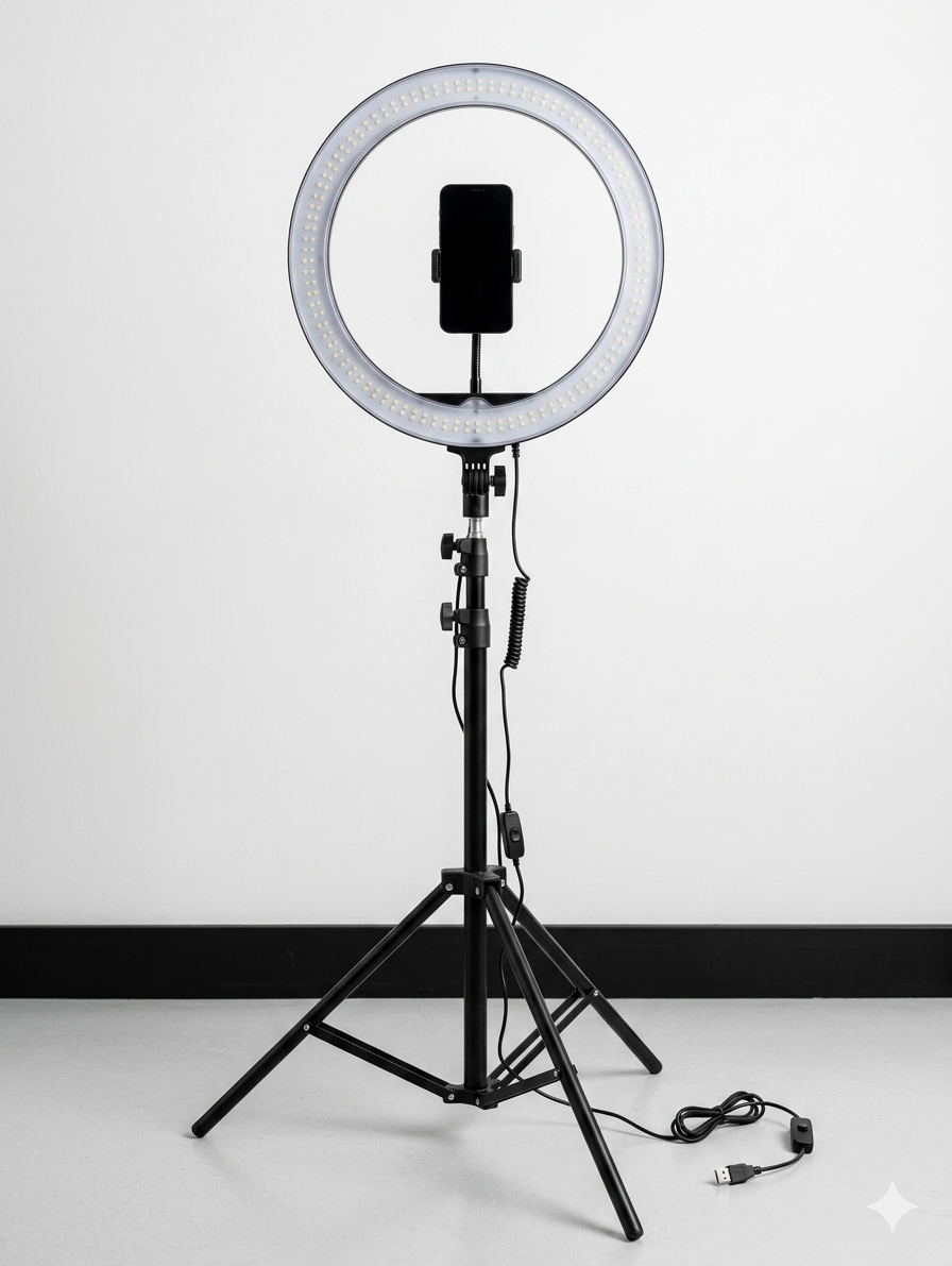 FLOOR LAMP LED MFSL30W BLACK WITH LEG DIMMABLE 300MM